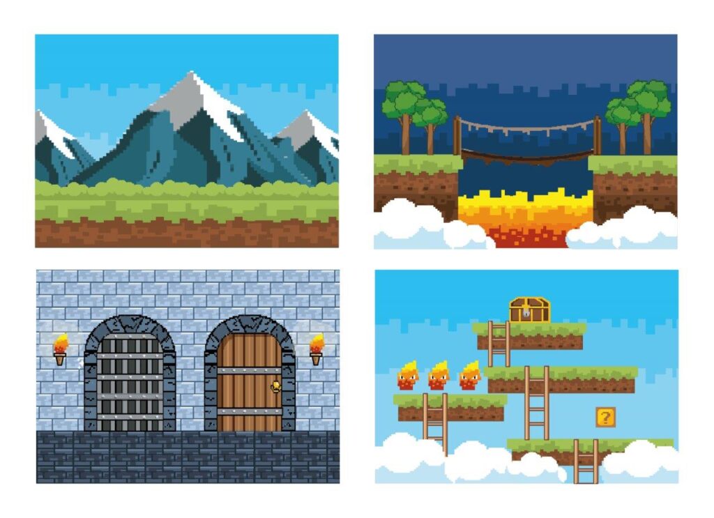 game designing-pixel art is back