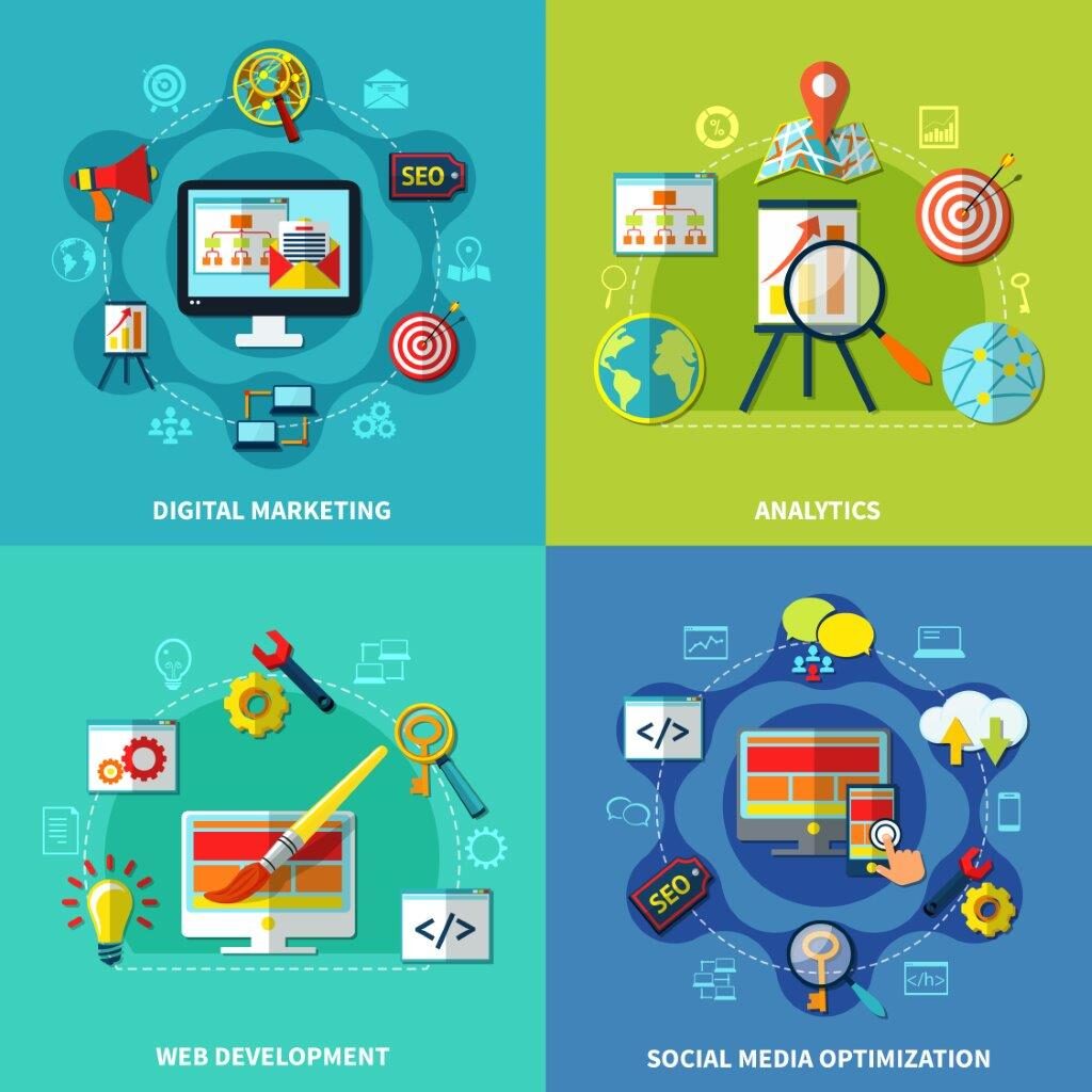 Web development in digital marketing